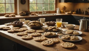 cookies banane avoine beurre de cacahuète