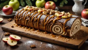 buche pomme caramel beurre salé