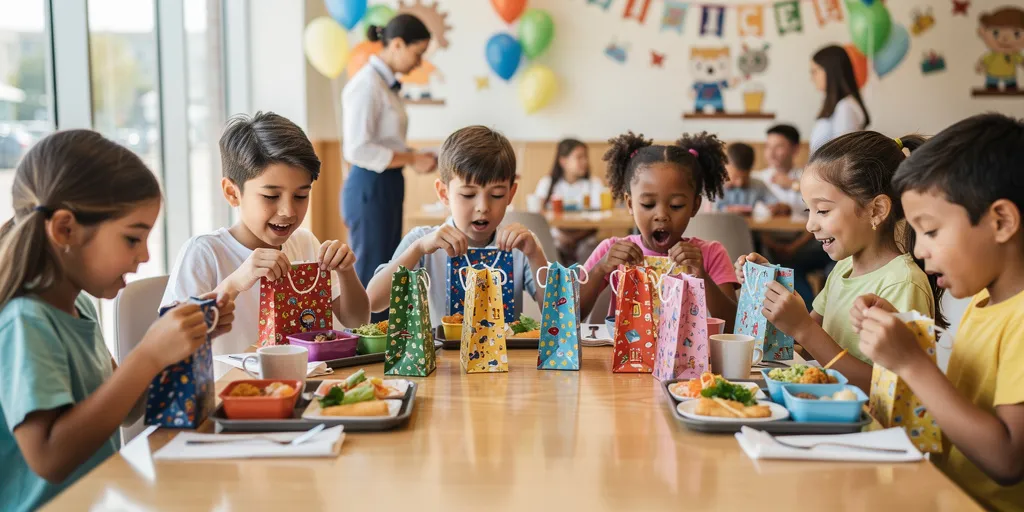 Pochettes surprises enfants et solutions menus enfants pour les professionnels